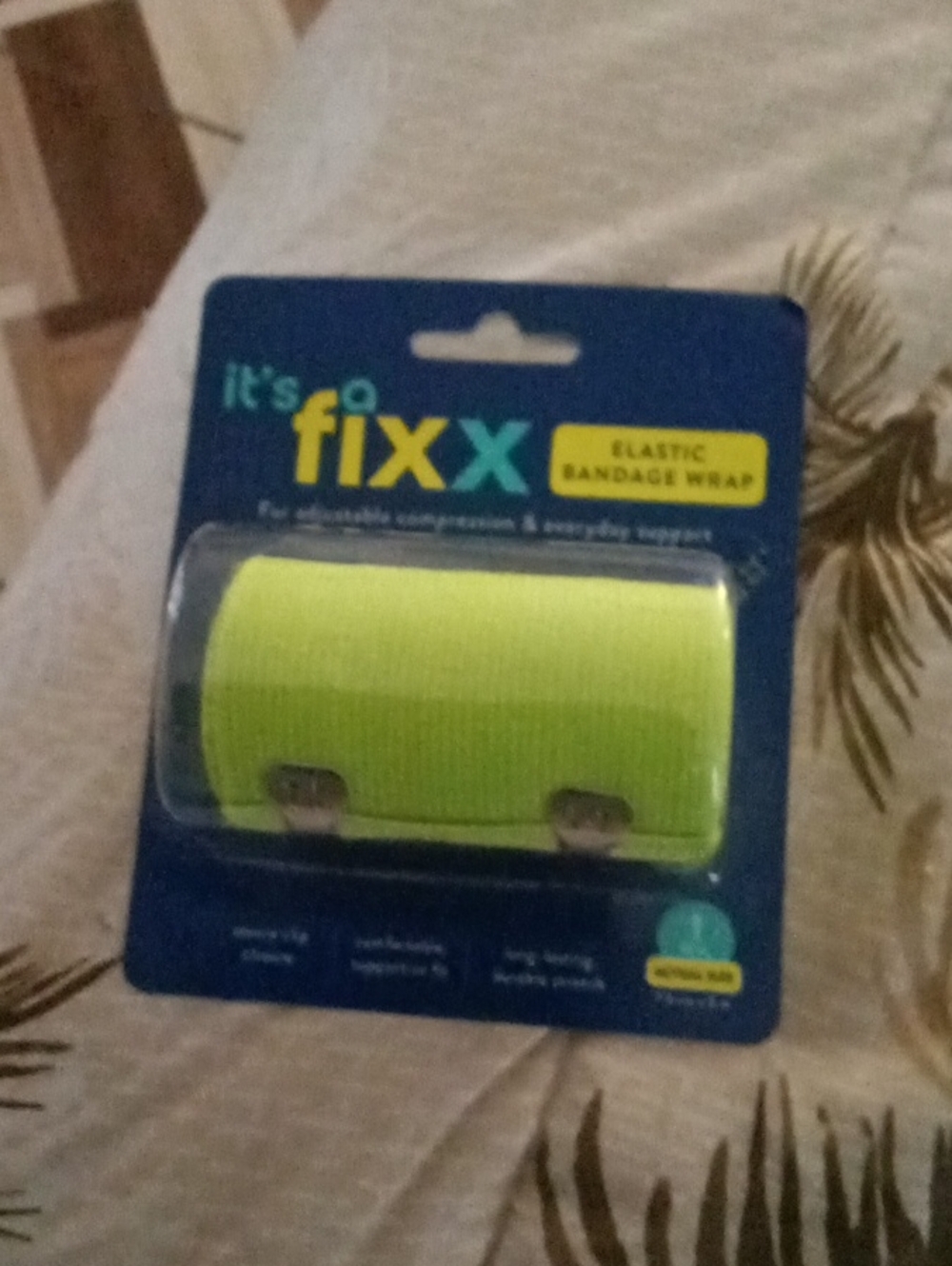 it's fixx Elastic Bandage Wrap - Neon Yellow